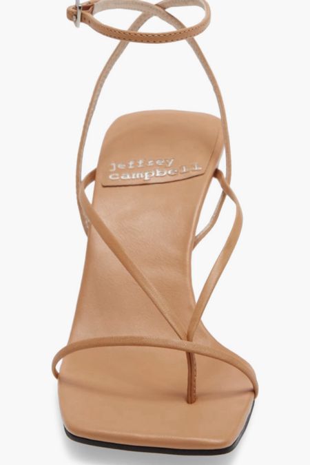  Versatile strappy sandals with moderately low heel- perfect with jeans shorts or dresses :)
