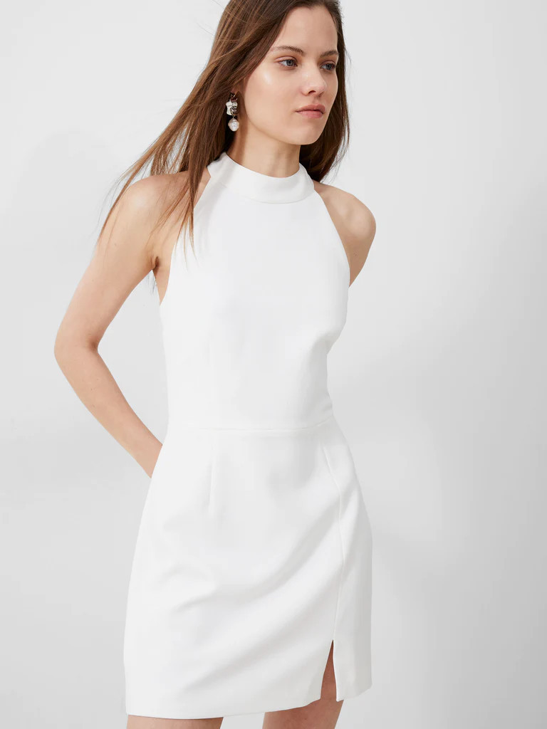 Whisper Racer Neck Dress | French Connection (US)