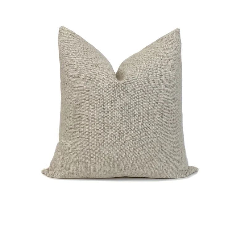 Ikara Designer Pillow Cover | Beige Pillow Cover | Sand Designer Pillow |  Throw Pillows | Pillow... | Etsy (US)