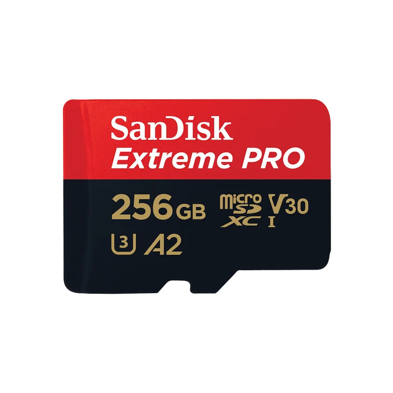 SanDisk 256GB Extreme Pro microSDXC UHS-I Memory Card - SDSQXCD-256G-GN6MA | Walmart (US)