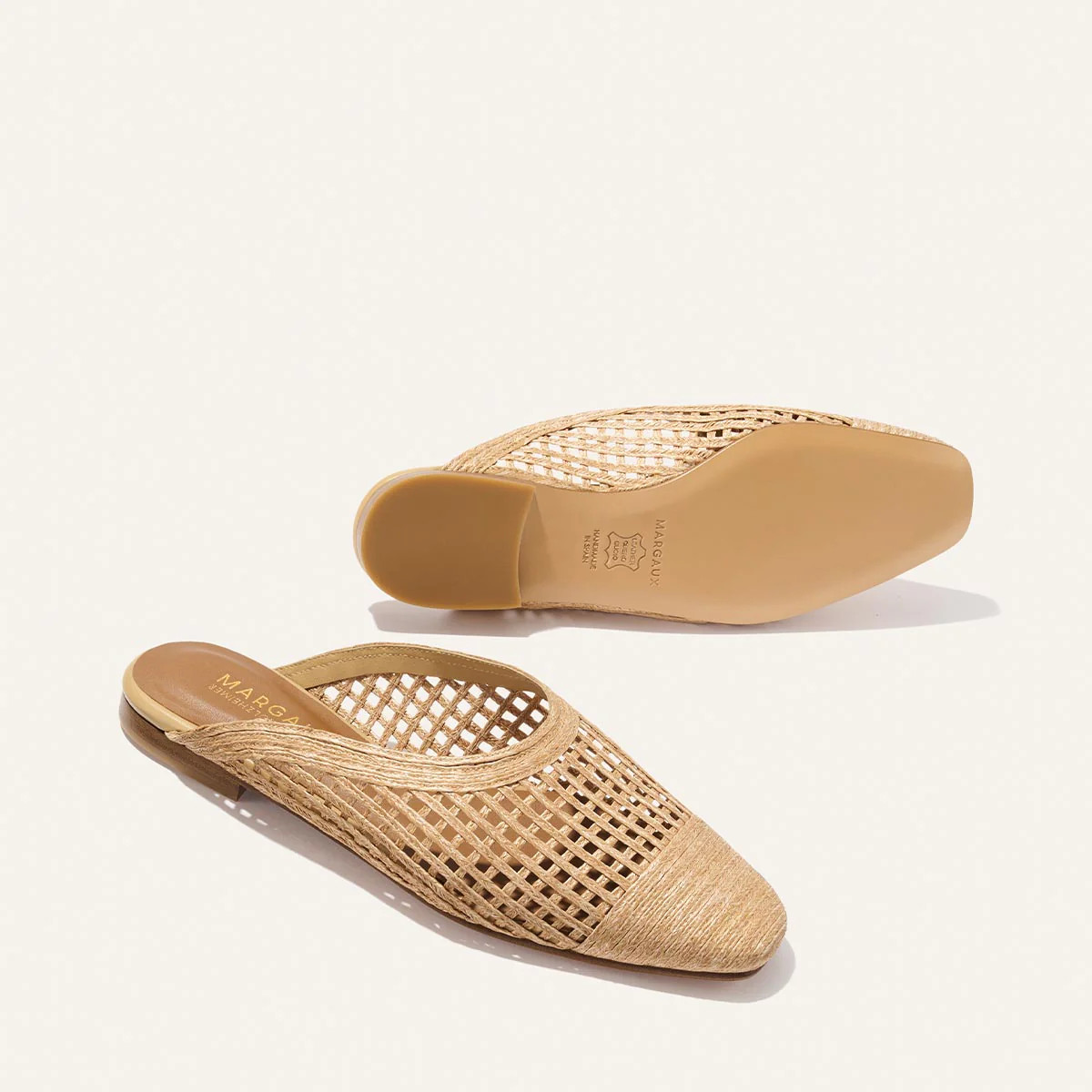 Julia Berolzheimer x Margaux: The Clara - Natural Grid Raffia | Margaux