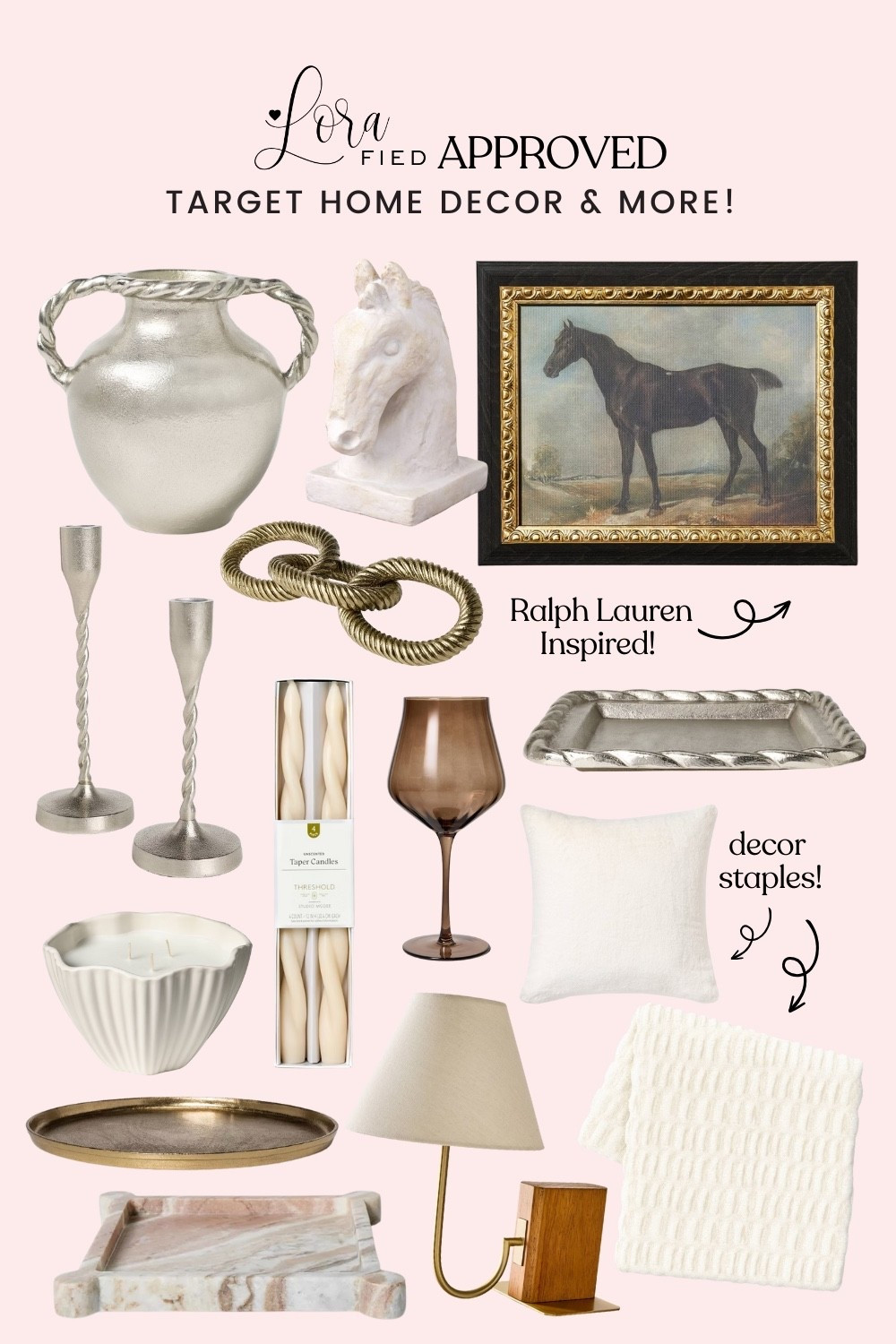 LORAfied Approved Home Decor! These pieces look designer but are so affordable! 

target new arrivals, target home, target home decor, home refresh, trending home decor, designer inspired home decor, ralph lauren inspired, looks for less, home inspo 

#LTKHome
