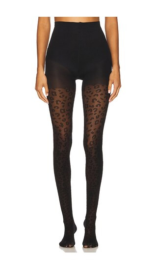 x REVOLVE x Leggs Tights in Black Leopard | Revolve Clothing (Global)