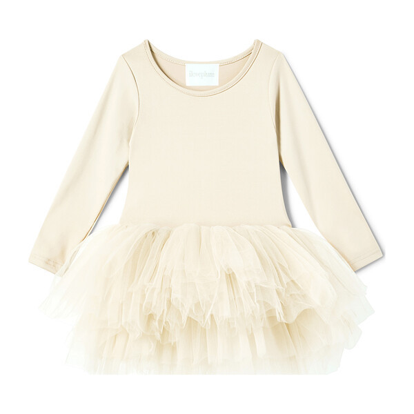 B.F.F. Tutu Dress, Pearl Ivory | Maisonette