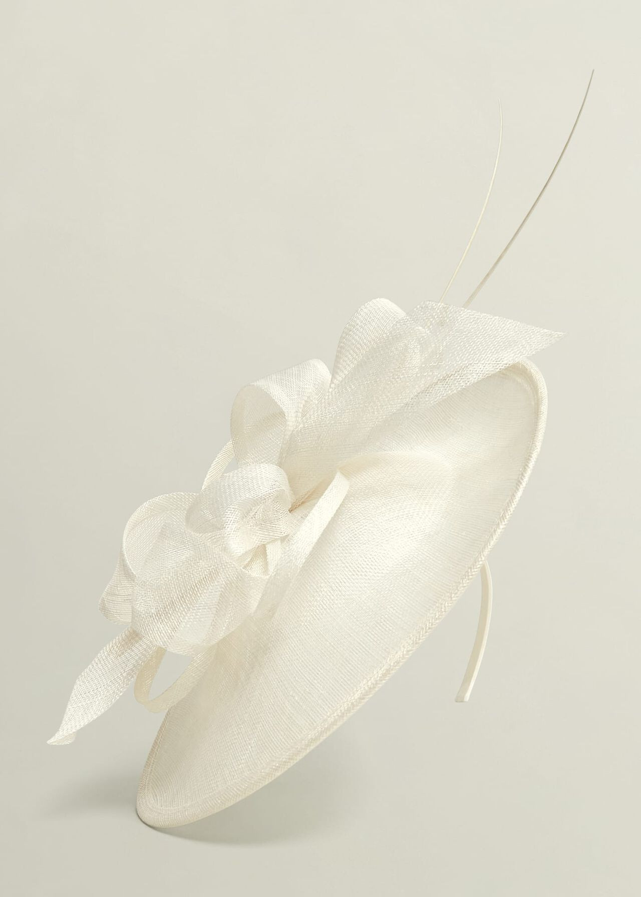 Women's Ivory Bow Fascinator | Hobbs UK | | Hobbs