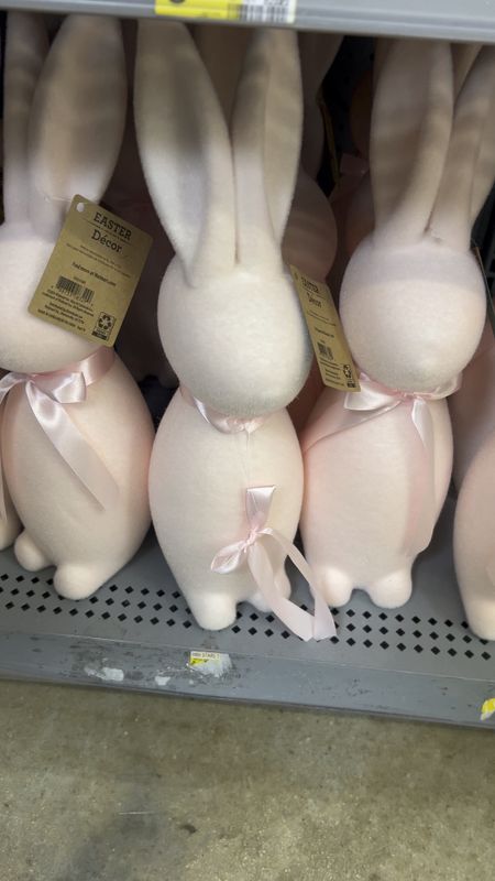 The viral flocked bunny from last year is back in stock! #flockedbunny #easter #springdecor 

#LTKVideo #LTKSeasonal #LTKhome