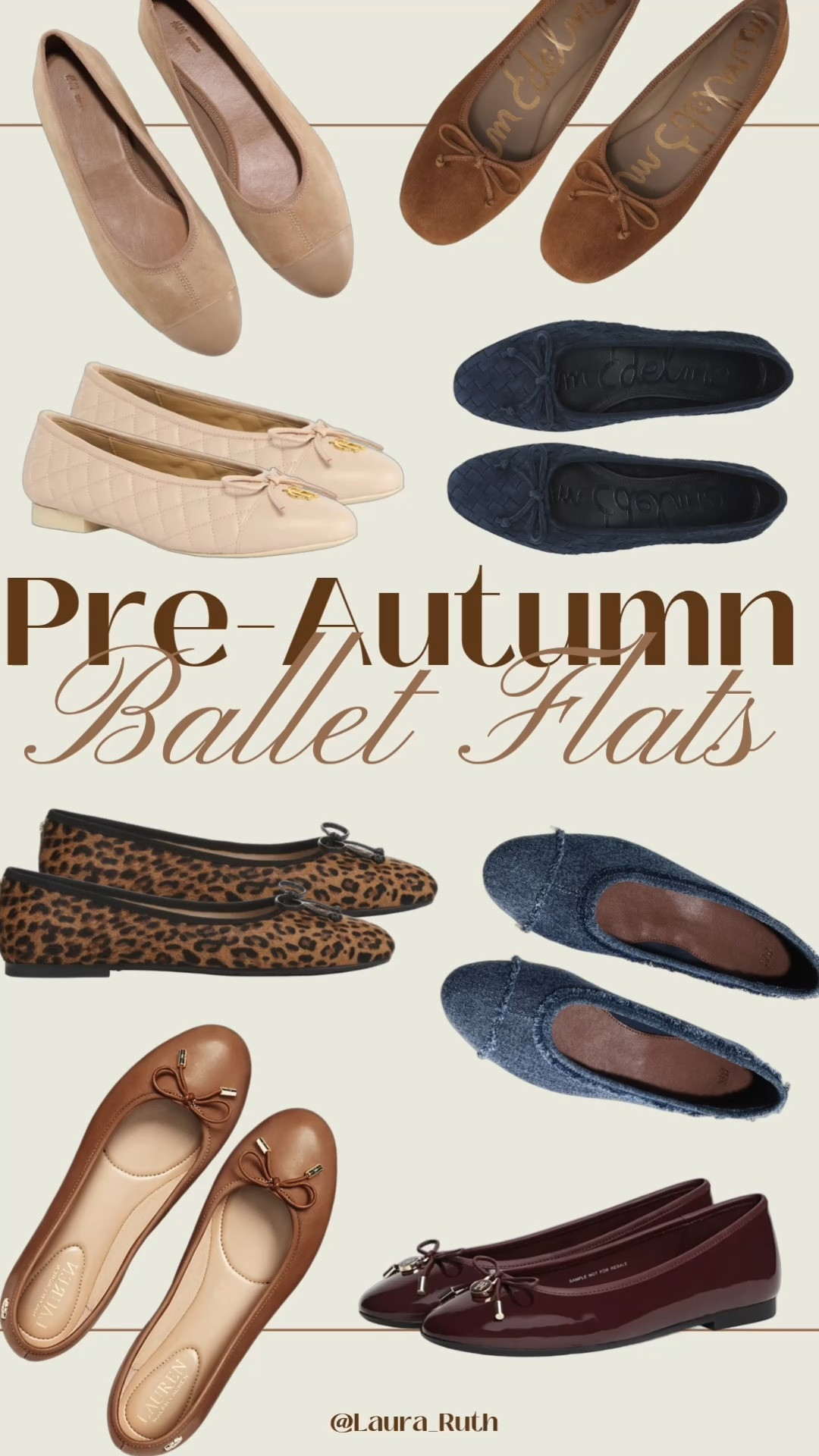 Pre-autumn ballet flats 🍂🤎 The easiest way to transition your wardrobe into the new season. From classic neutrals and rich chocolate suede to denim, leopard print & burgundy these are the pairs for effortless everyday styling. Tap to shop all my picks! 🥿 fall outfits women

#LTKuk #LTKautumn #LTKshoes