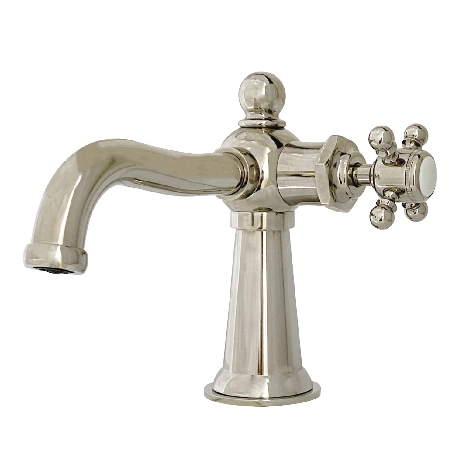 KS154BXPN Kingston Brass Nautical Single-Handle 1-Hole Deck Mount Bathroom Faucet with Push Pop-U... | Wayfair North America