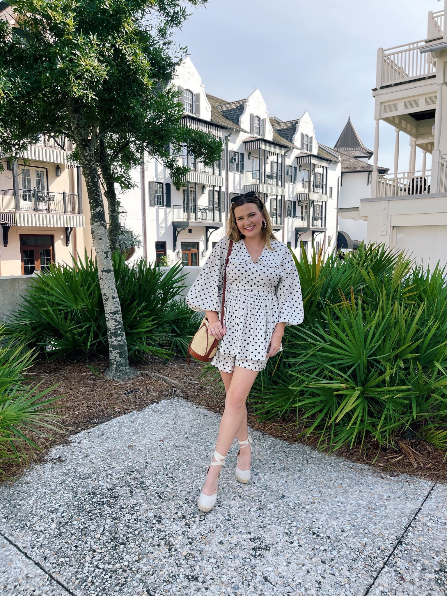 Loving all the black & white polka dots right now!! 

#LTKTravel