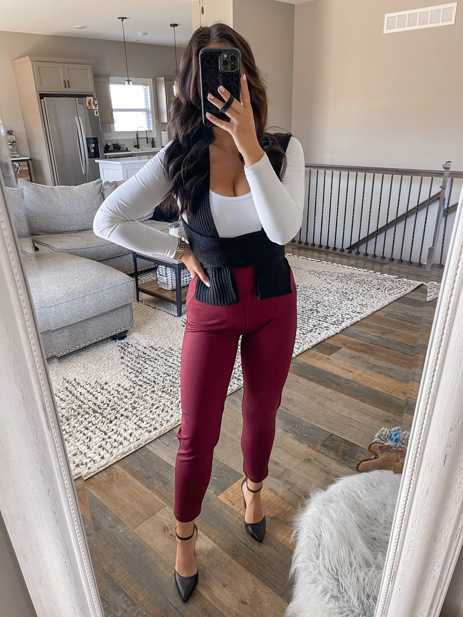outfit for the office 🖤

work wear | workwear style | work outfit | office outfit | dress pants | amazon fashion | amazon finds | amazon must haves | amazon shoes | amazon heels | amazon sweater | dress pant outfit 



#LTKworkwear #LTKunder50 #LTKstyletip