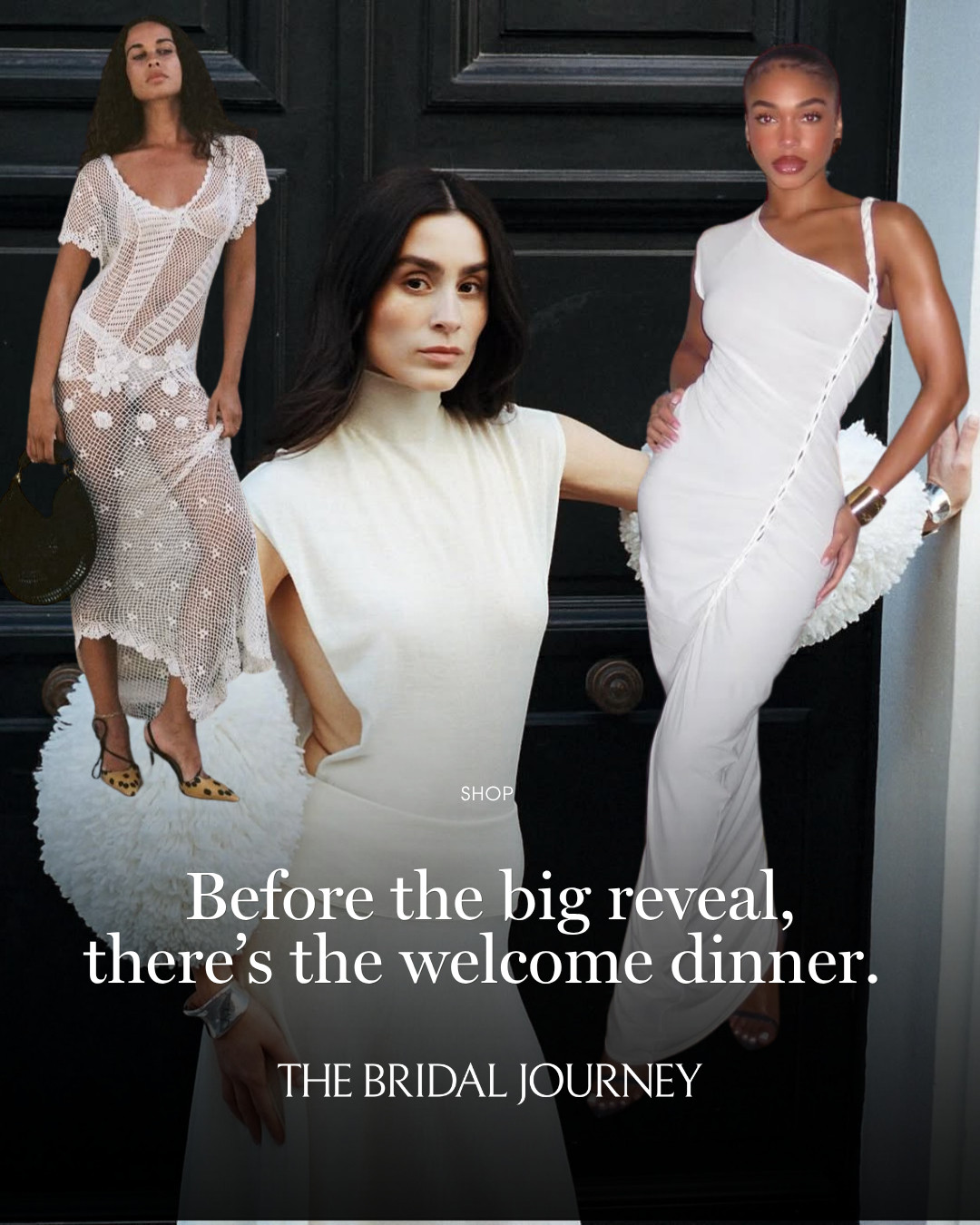 Bridal welcome party outfits are having a moment, with modern brides embracing elevated resortwear and fashion-forward silhouettes for their pre-wedding celebrations. From Jacquemus-inspired white linen sets to asymmetric dresses, sheer knits, and tailored co-ords, the welcome party look is all about effortless glamour. Think statement gold jewellery, strappy heels, and soft bronzed makeup — the perfect mix of destination wedding chic and contemporary bridal style. Whether you're hosting cocktails at a villa, a beachside sunset soirée, or an intimate dinner under the stars, your bridal welcome outfit should feel like the stylish prelude to the weekend ahead.

 

 #LTKwedding #LTKpartywear