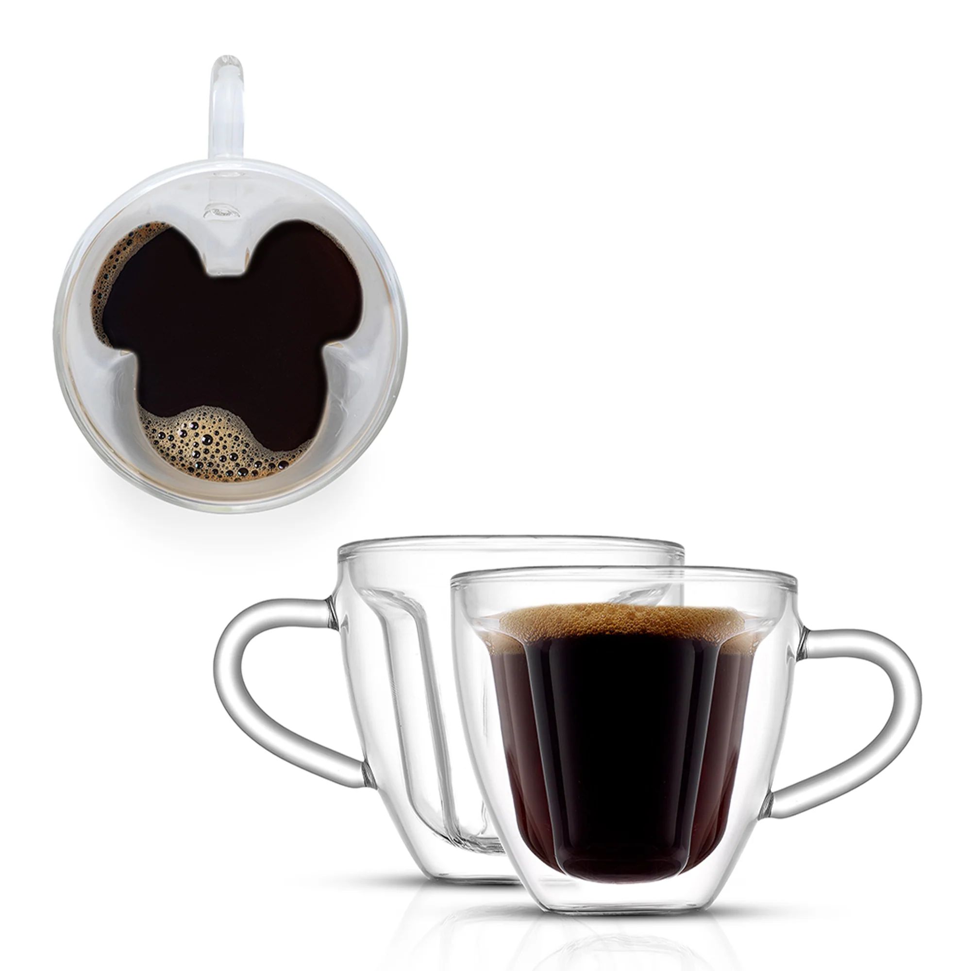 Disney Mickey Mouse 3D Espresso Cups | JoyJolt