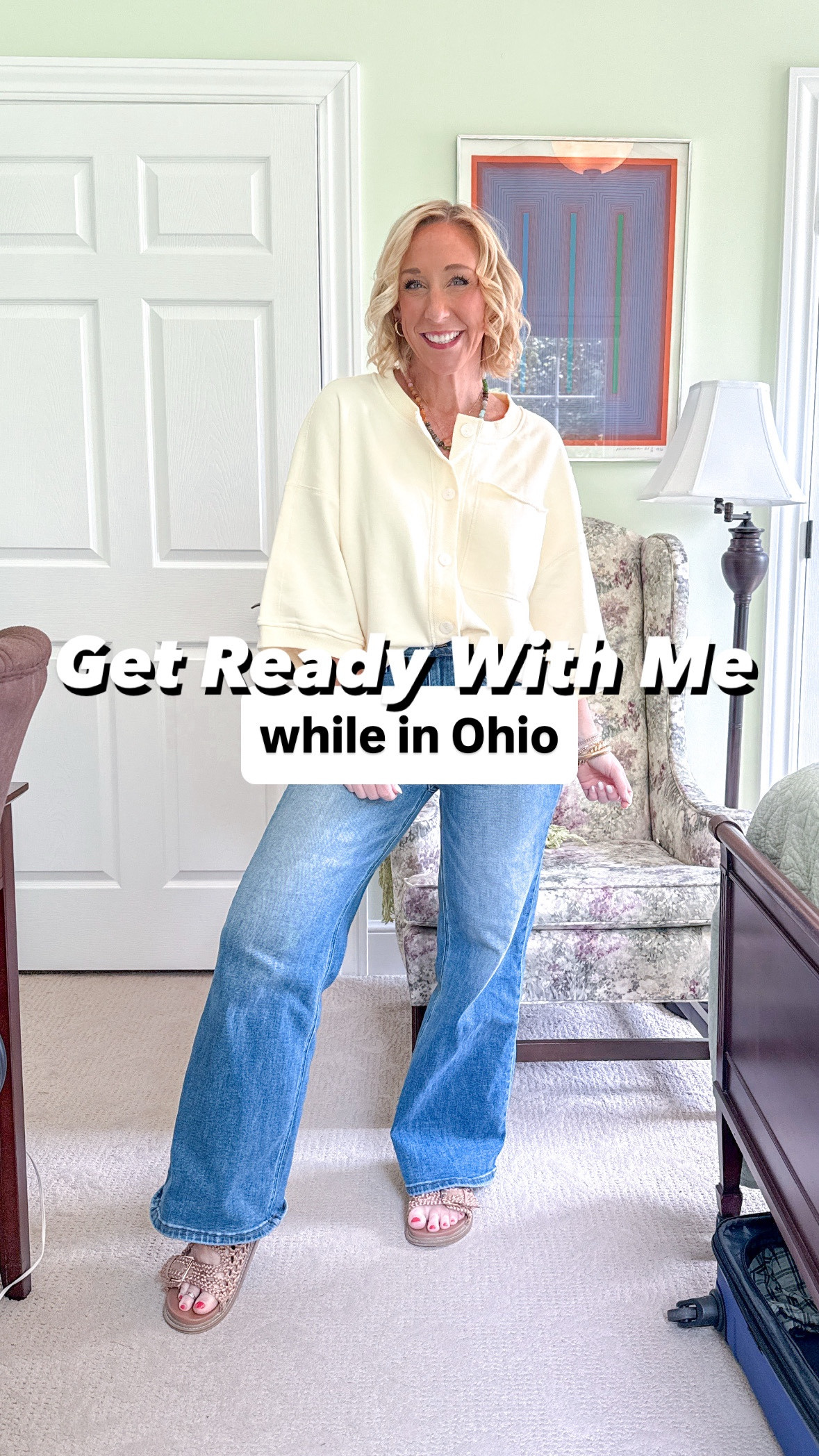 • lemon sweatshirt - size medium. 
• 3/4 sleeve sweatshirt cardigan - size medium. 
• tank - size small. 
• jeans - size 26. 
• sandals - tts. 
• all jewelry linked too  

#LTKOver40 #LTKFindsUnder50 #LTKSeasonal