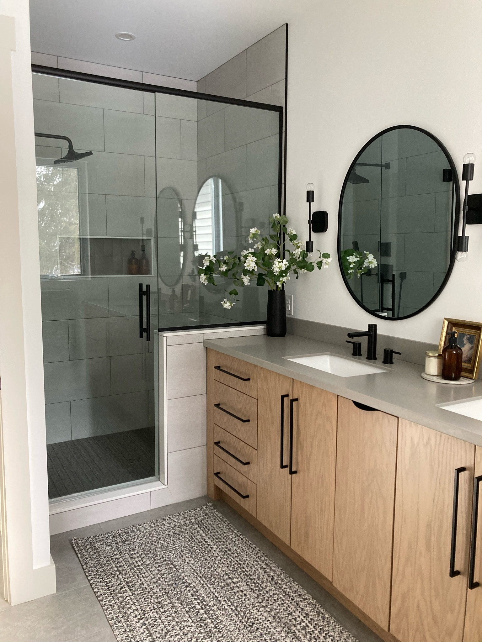 Spring in our primary bath 🌸
.

#LTKhome