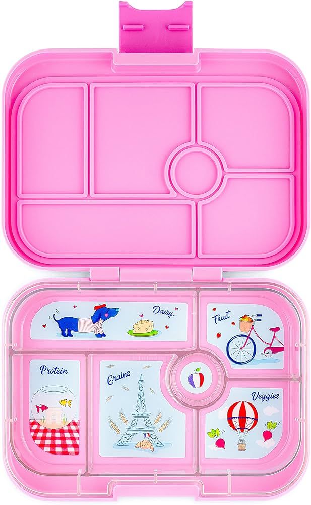 Yumbox Original Leakproof Bento Lunch Box Container for Kids (Fifi Pink) | Amazon (US)
