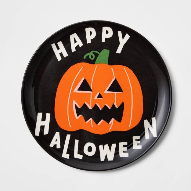 10&#34; Halloween Melamine Happy Halloween Dinner Plate - Hyde &#38; EEK! Boutique&#8482; | Target