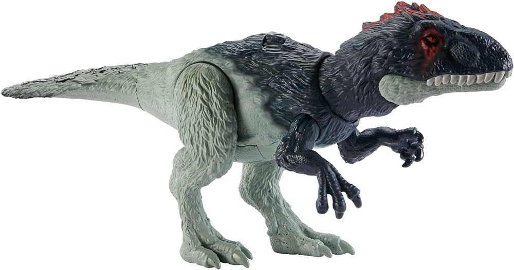 Mattel Jurassic World Toys Dominion Wild Roar Eocarcharia Dinosaur Action Figure Toy with Sound & At | Amazon (US)