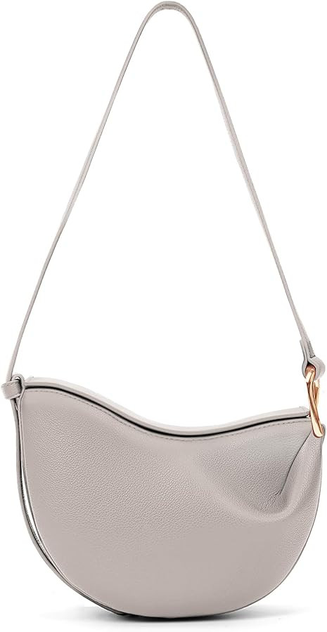 Crescent Crossbody Bags Dumpling PU Shoulder Bag Purses Small Trendy Designer Luxury Faux Leather... | Amazon (US)