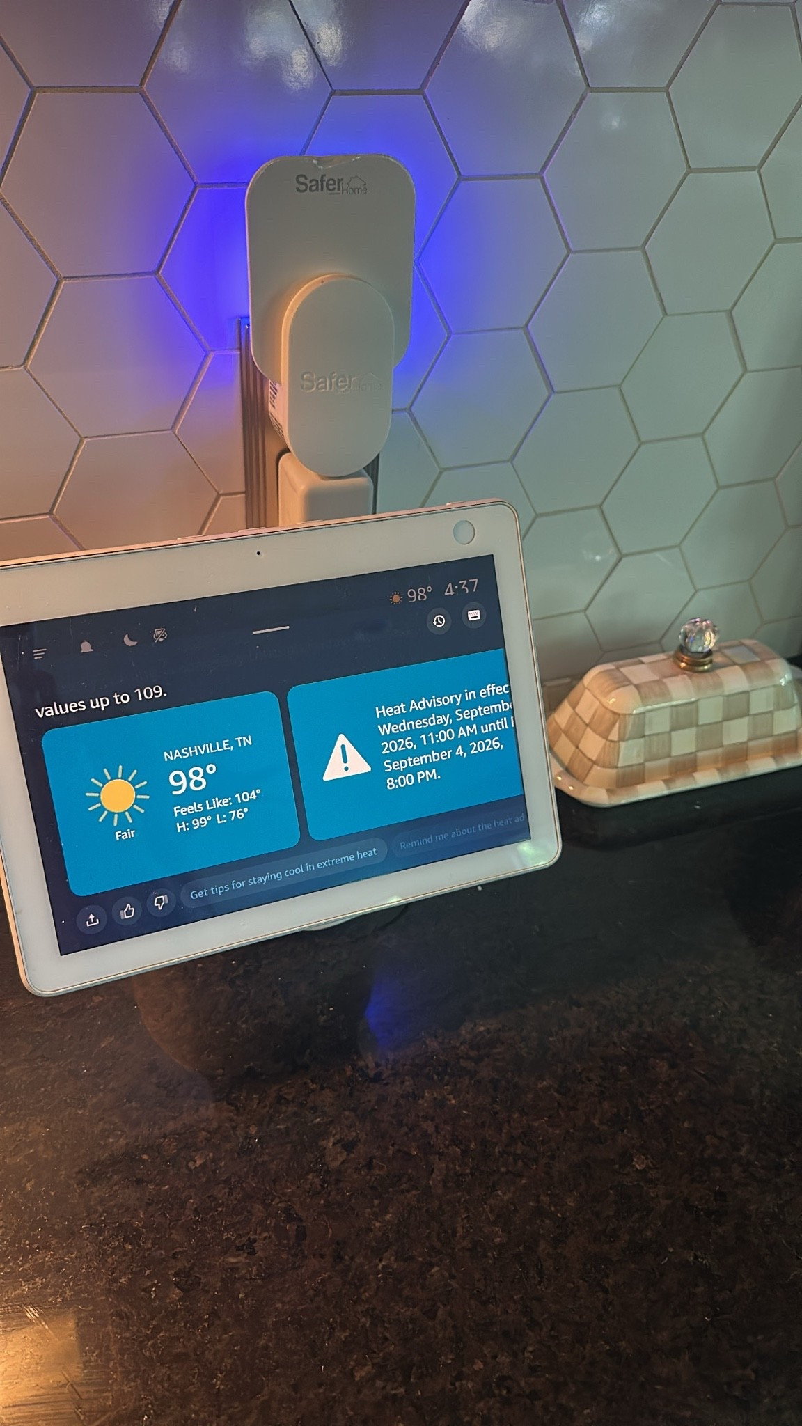 Kitchen decor
Mackenzie Childs 
Amazon echo show

#LTKHome