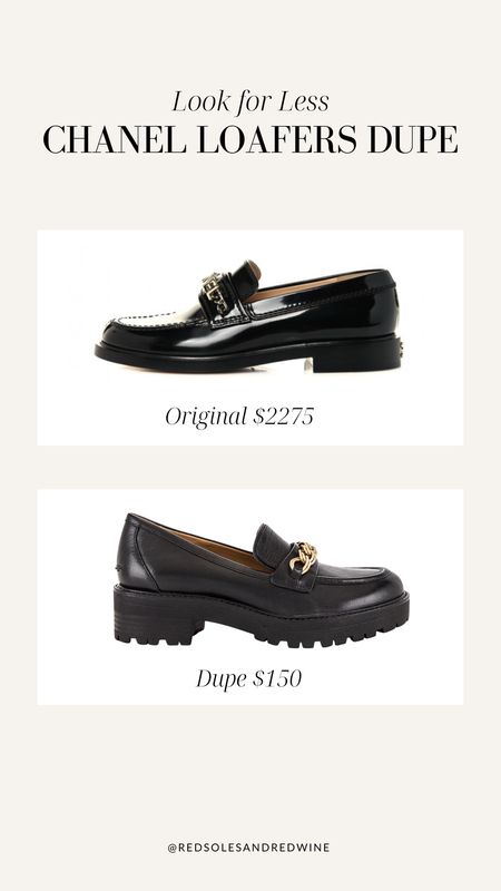 Chanel loafers dupe, Chanel dupe, Chanel shoes dupe 

#LTKstyletip #LTKshoecrush