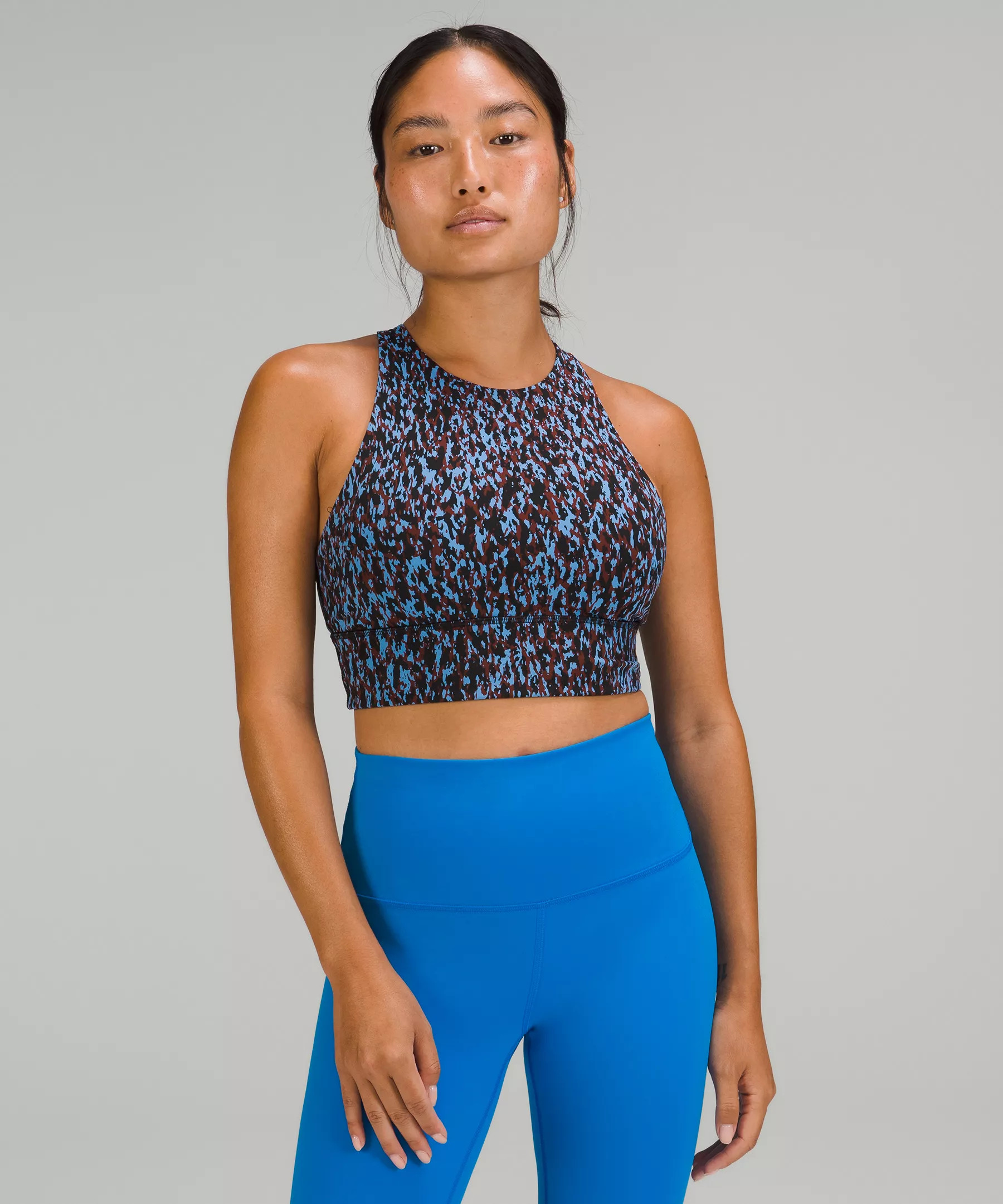Energy Bra High-Neck Longline Medium Support, B–D Cups | Lululemon (US)