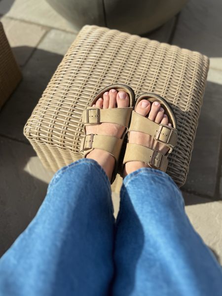 Linked my Birks here! My go to sandals for the summer! I have the tobacco oiled leather. They are lighter in person than the stock images  

#LTKstyletip #LTKSeasonal #LTKshoecrush