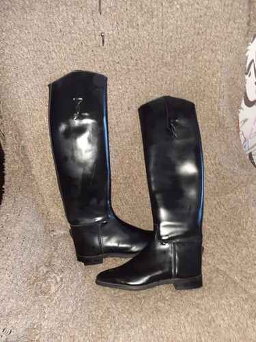 IMPERIAL MARLBOROUGH-England-Black Leather Riding Boots-Sz 7.5-NWOB  | eBay | eBay US