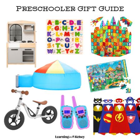 Preschooler gift guide brought to you by a teacher! Open ended toys are my favorite. They are so great for independent play and offer so many opportunities for creativity! 

#LTKGiftGuide #LTKkids #LTKHoliday