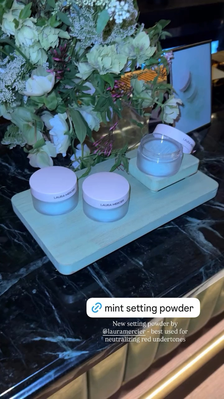 New Laura mercier loose setting powder in mint! The light green shade is perfect for neutralizing red undertone. This setting powder is my favorite and I use it all the time. Love this new shade! … For more links to spring outfits 2026, easter dress women, easter outfits women, date night outfits, vacation outfits beach, spring dresses, easter basket ideas, work outfits, country concert outfits, follow me on LTK! ✨

#LTKselfcare #LTKspring #LTKBeauty