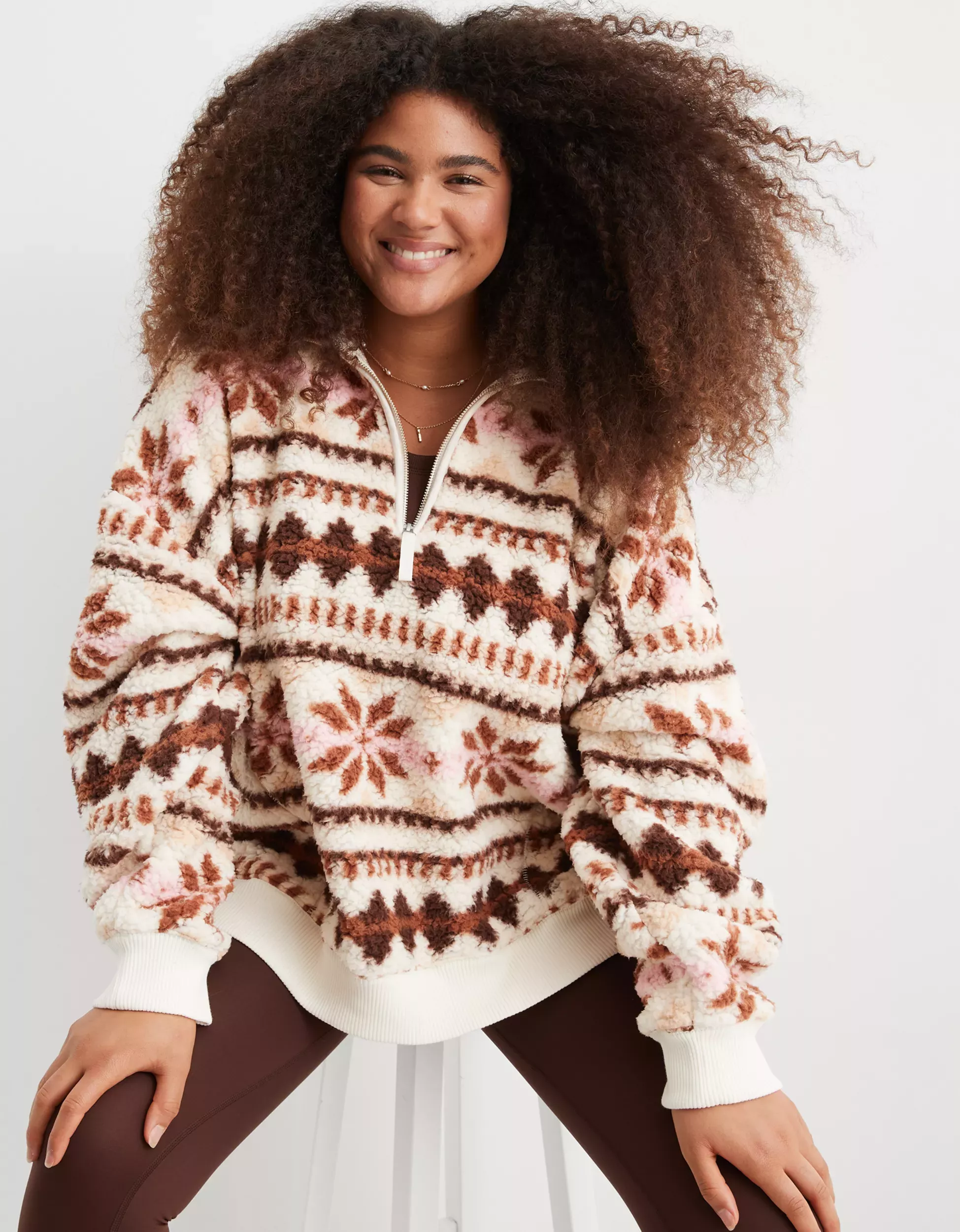 Aerie fair clearance isle tunic sweater