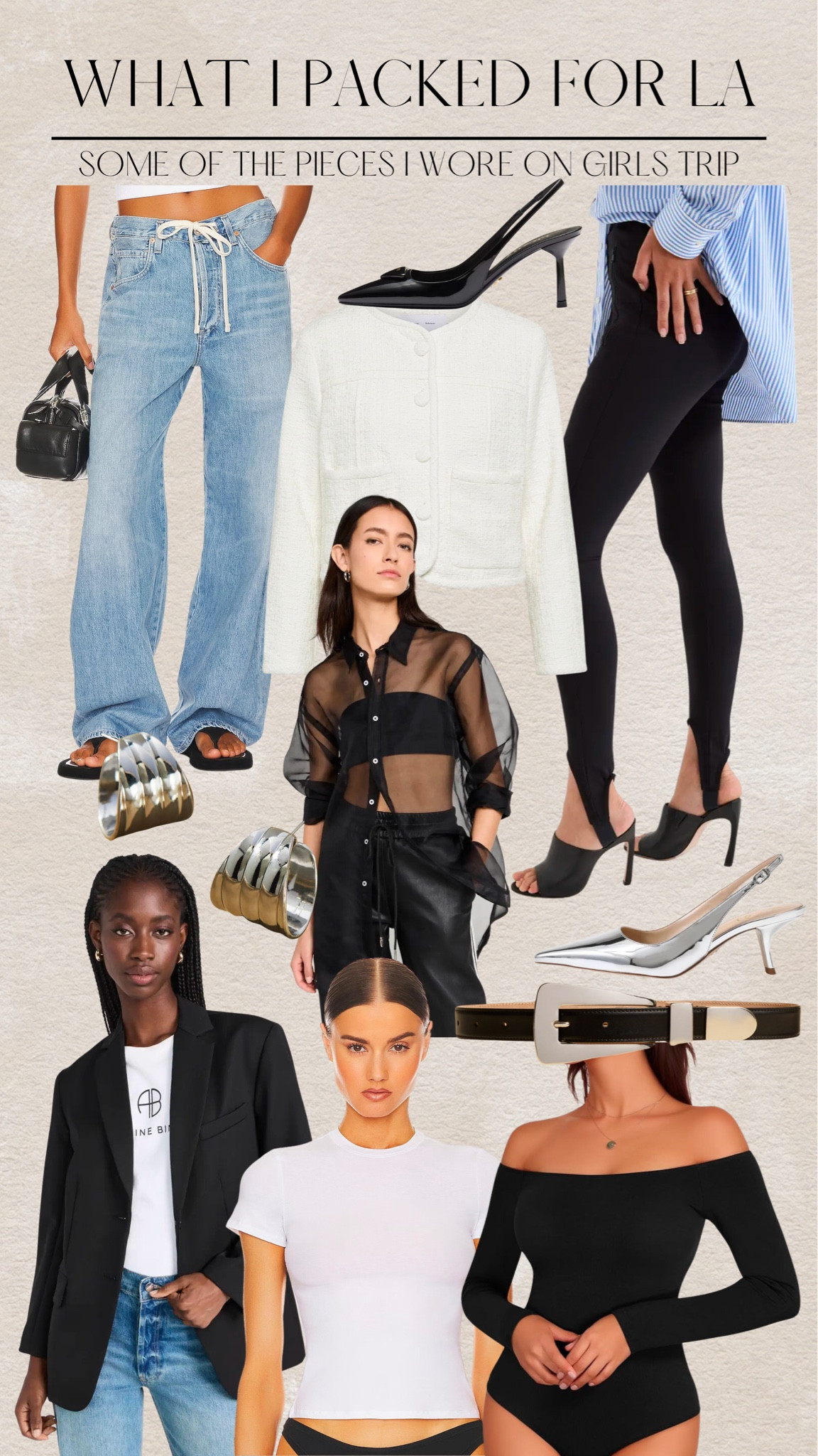 What I packed for our LA Trip! 

#LTKstyletip #LTKtravel