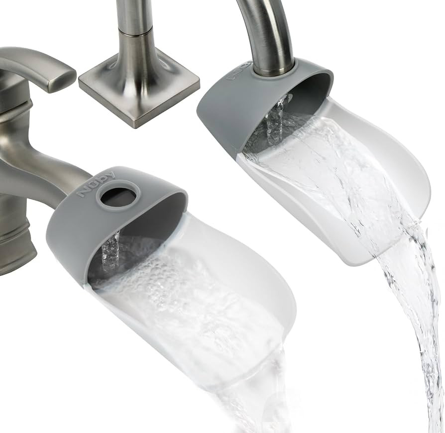 Nuby 2-in-1 Faucet Extenders for Toddlers - 2 Pack - Sink Extension for Bathroom or Kitchen - Hel... | Amazon (US)