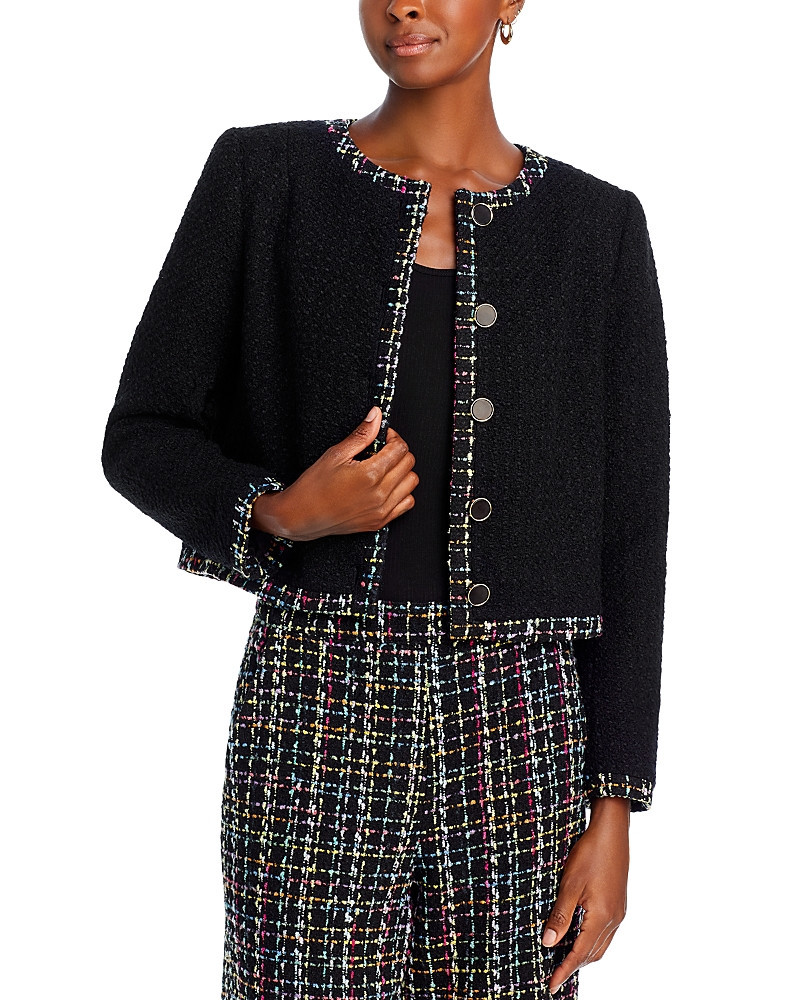 Aqua Tweed Trim Blazer - Exclusive | Bloomingdale's (US)