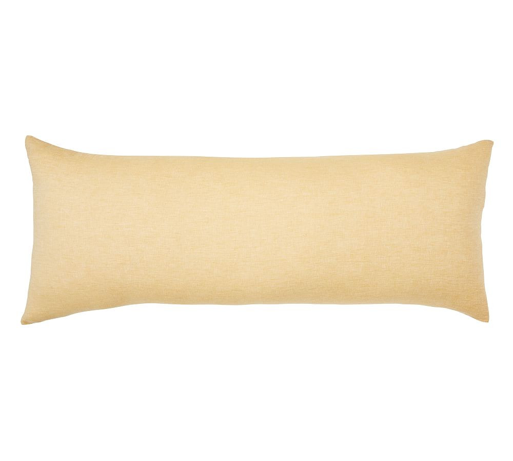 Belgian Flax Linen Oversized Lumbar Sham | Pottery Barn (US)