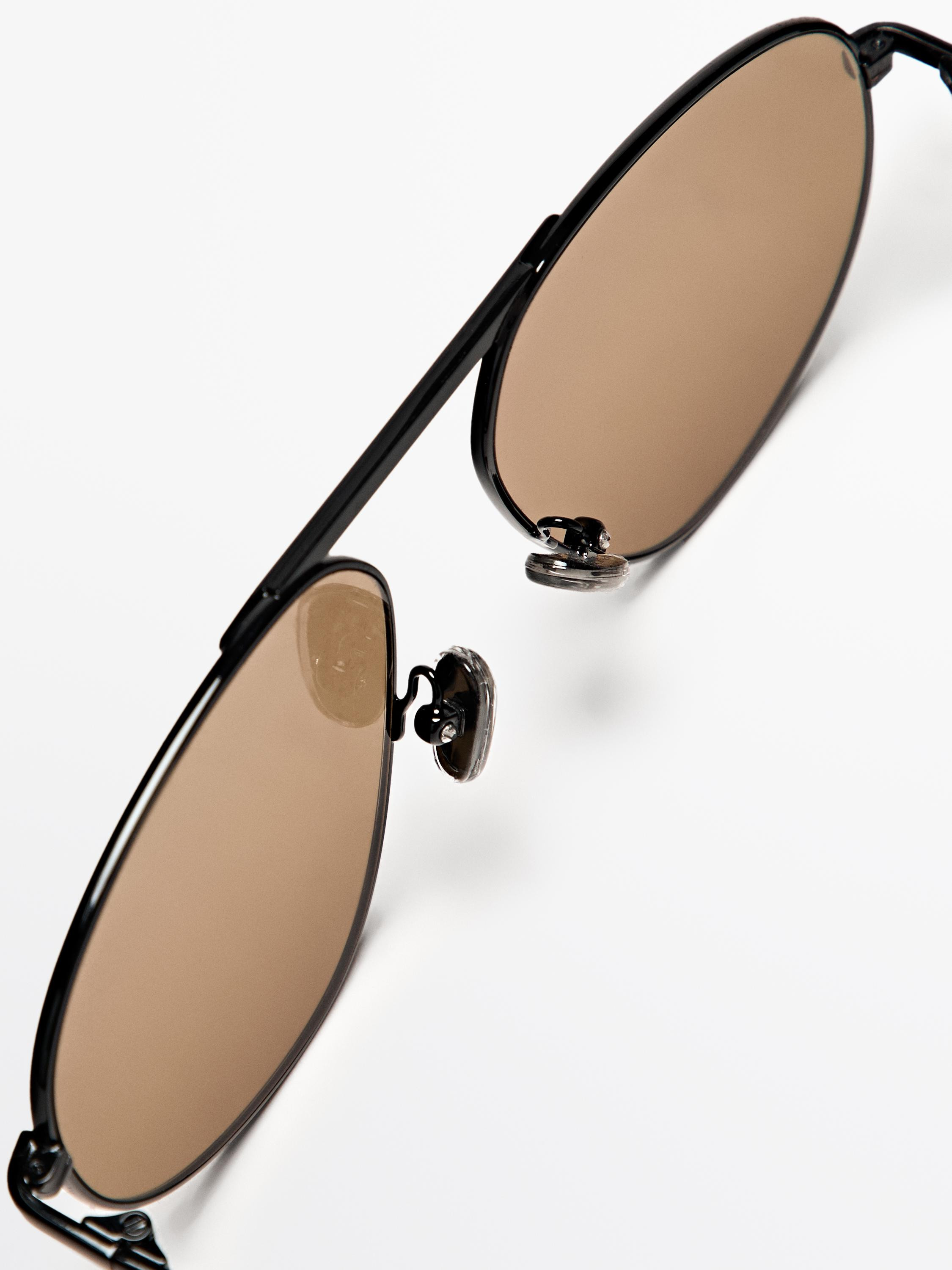Metal aviator sunglasses | Zara US