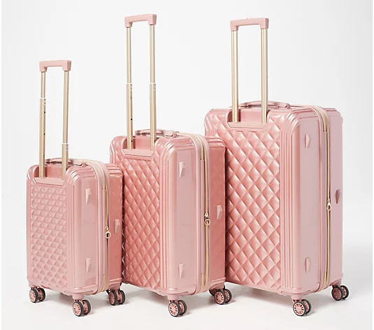 Triforce Luggage Set of 3 Spinner Luggage - Avignon | QVC