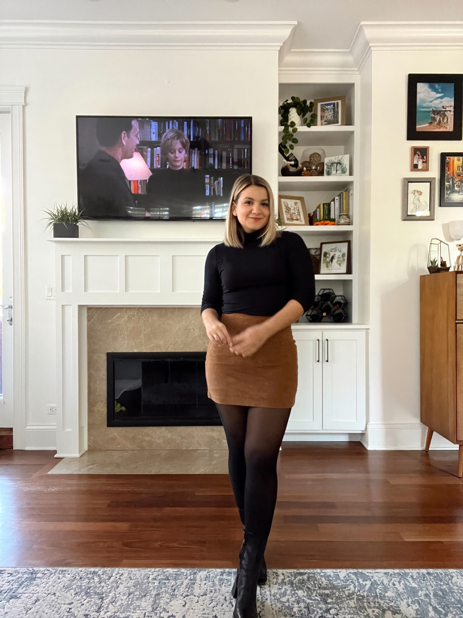 Mockneck top - mine is an older version but I’m pretty sure the one I linked is the exact same. Great staple!
Skort - runs true to size and has built in shorts! I have a small.
You’ve got mail outfit
Meg Ryan fall
Kathleen Kelly 

#LTKSeasonal #LTKsalealert #LTKunder100