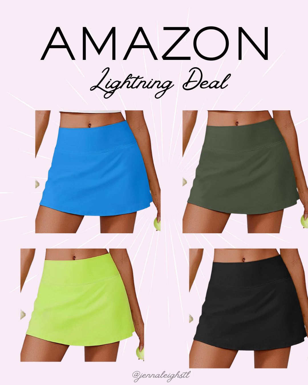 This Amazon best seller High Waisted Golf Skort is on lightning deal for $14. 

 #LTKActive #LTKSaleAlert #LTKMidsize