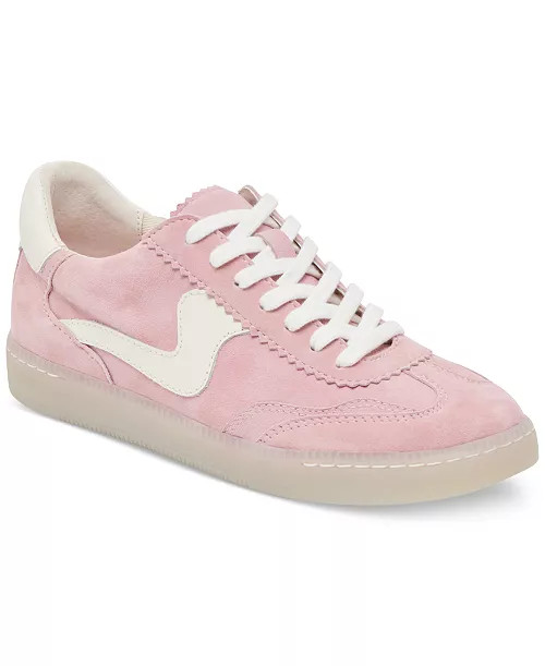 Dolce Vita Women's Notice Low-Profile Lace-Up Sneakers - Macy's | Macy's