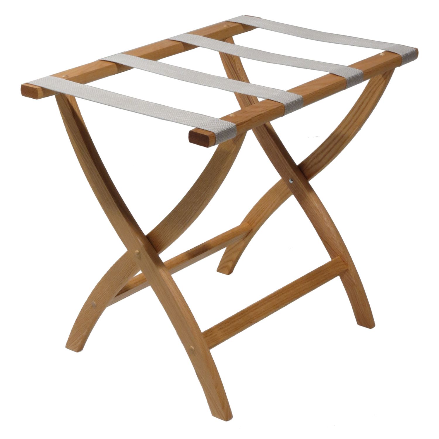 Wooden Mallet Designer Curve Leg Luggage Rack | Walmart (US)