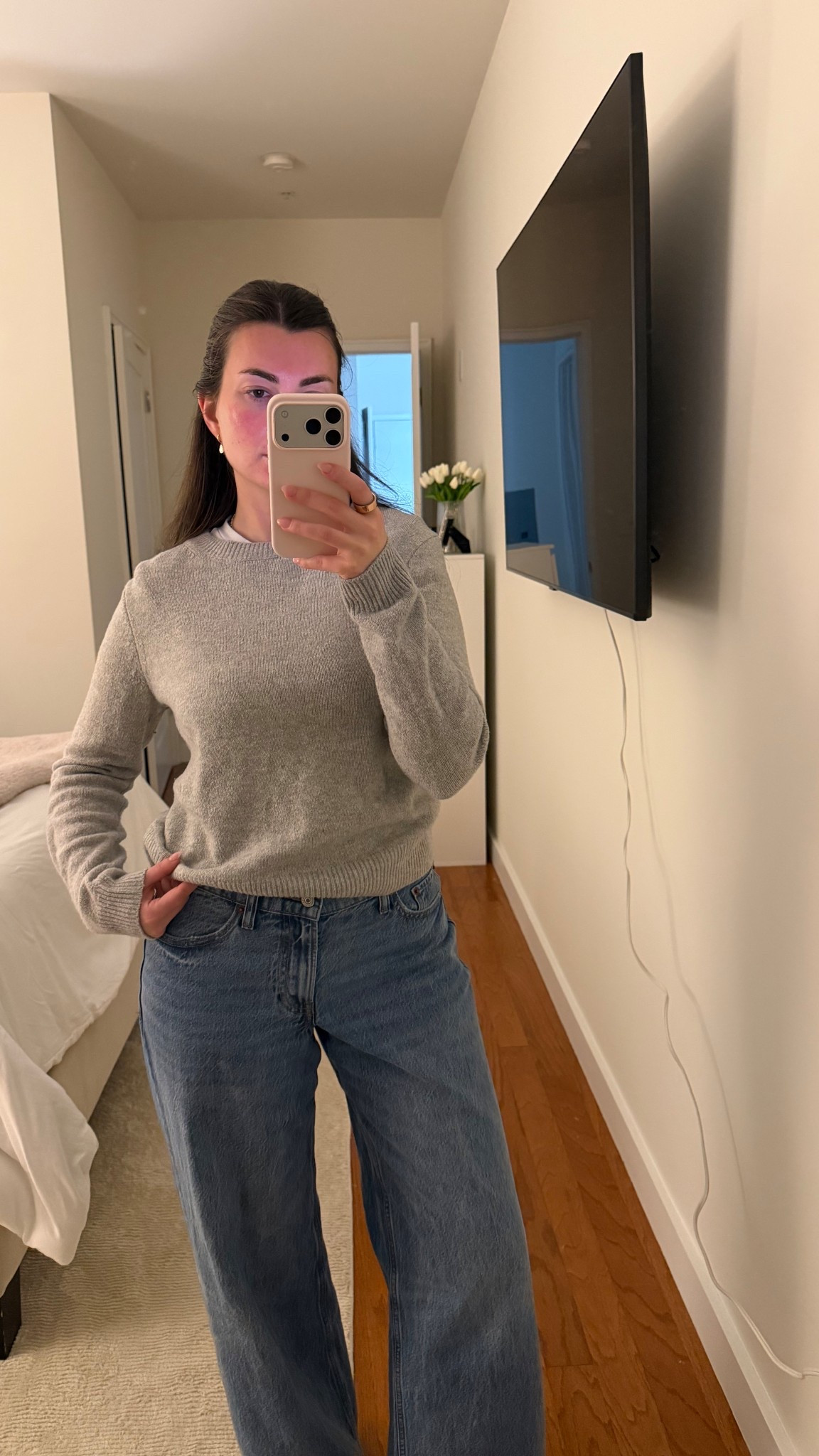 Casual date night fit
Sweater: small
Jeans: 26s

#LTKgrwm #LTKWorkwear #LTKootd
