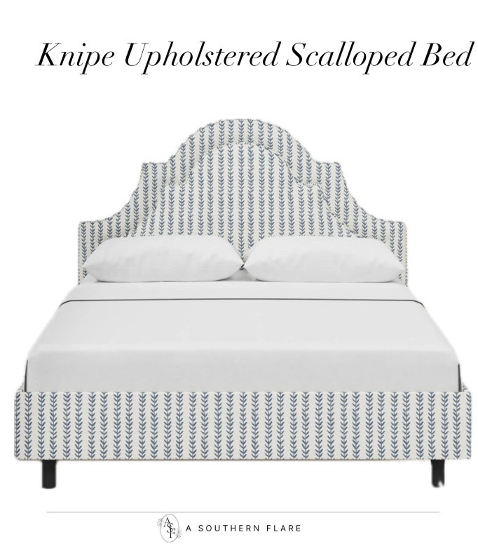 Upholstered bed/ Home Decor