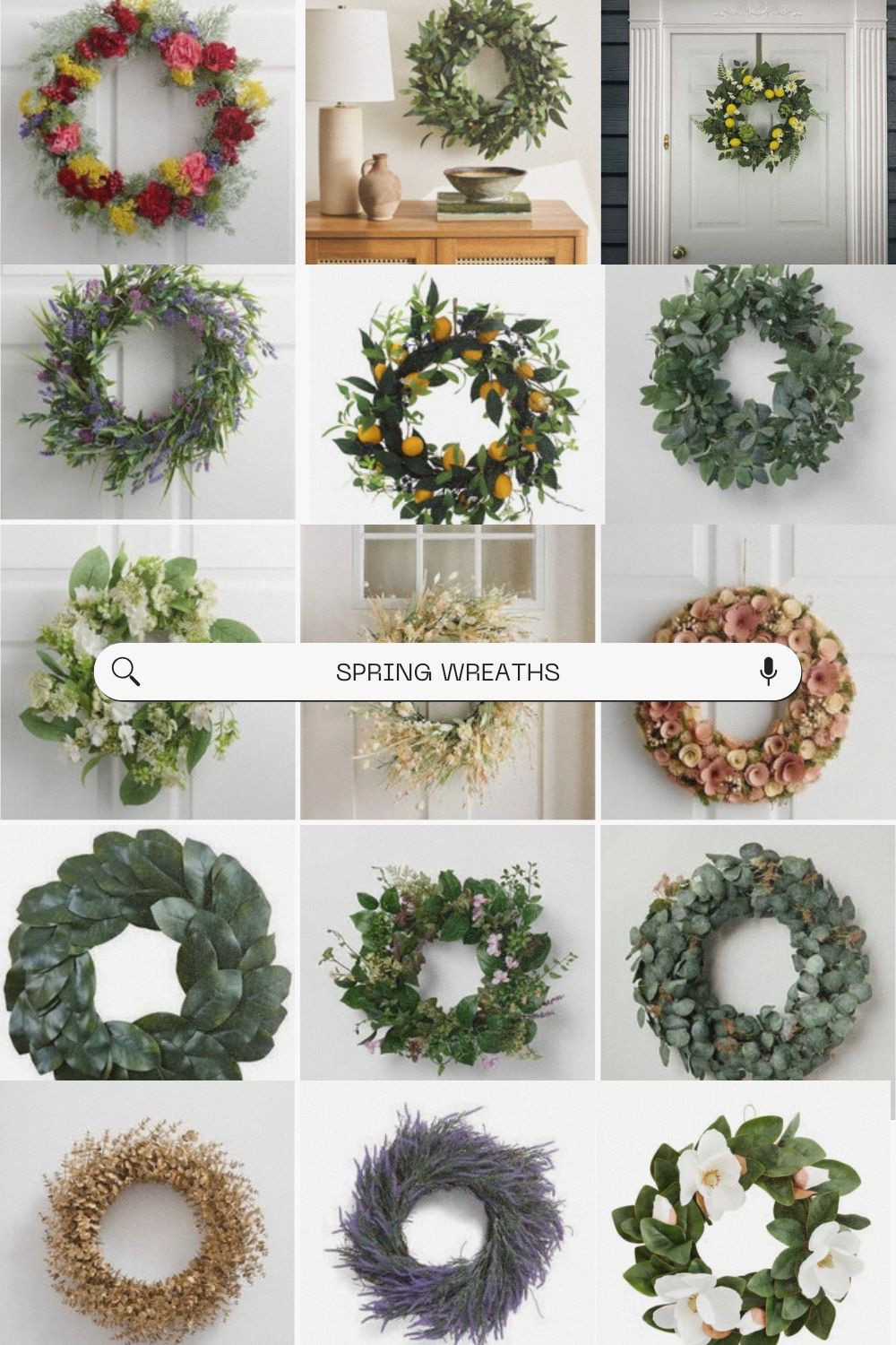 Spring wreaths for front door 

#LTKHome #LTKSpringSale