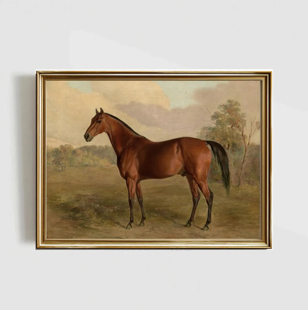 Horse Wall Art, Vintage Horse Print, Printable Wall Art, Farmhouse Wall Art, Digital Wall Art, Pr... | Etsy (US)