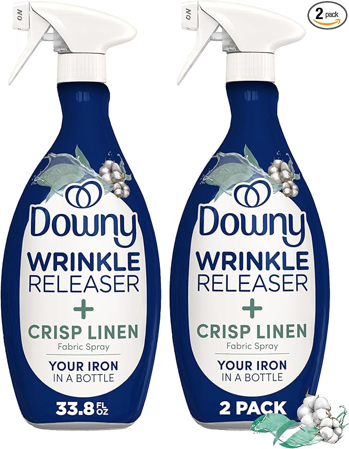 Downy Wrinkle Releaser Spray, All In One Formula, Removes Wrinkles, Static and Odor Eliminator, C... | Amazon (US)