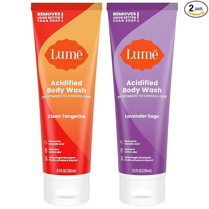 Lume Acidified Body Wash - 24 Hour Odor Control - Removes Odor Better than Soap - Formulated With... | Amazon (US)