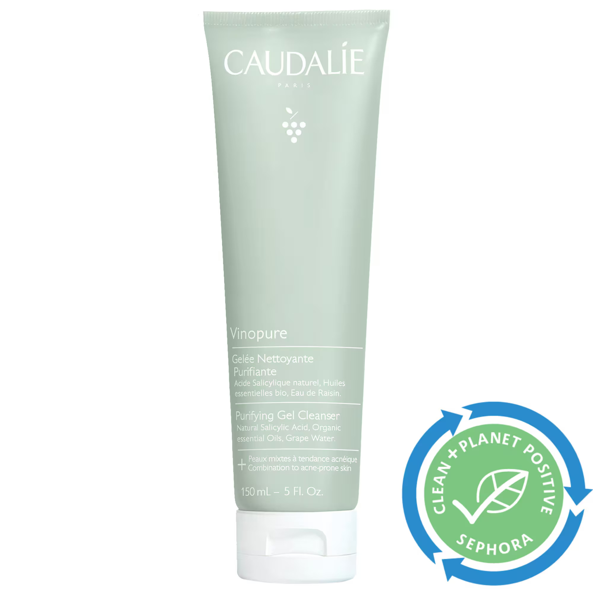 Caudalie Vinopure Pore Purifying Gel Cleanser 5 oz/ 150 mL | Sephora (US)