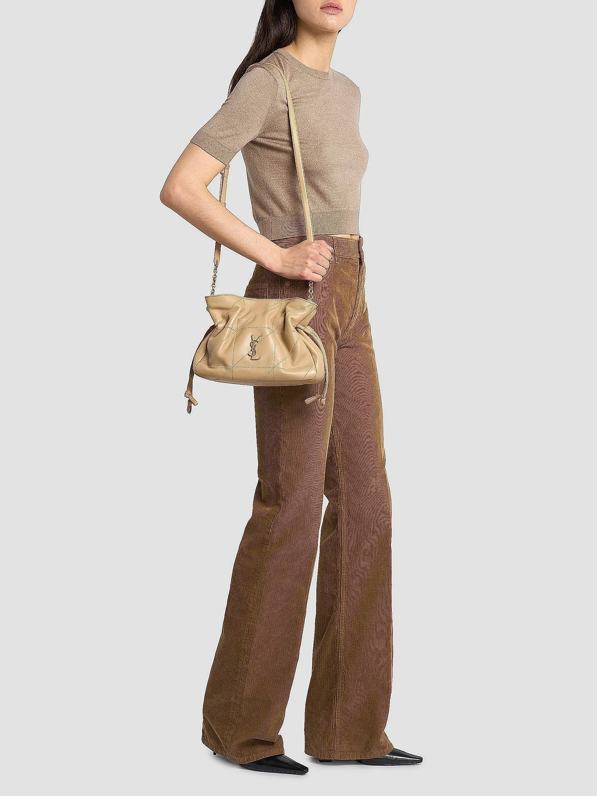 Saint Laurent Jamie Shoulder Bag in Lambskin Leather | Saks Fifth Avenue | Saks Fifth Avenue