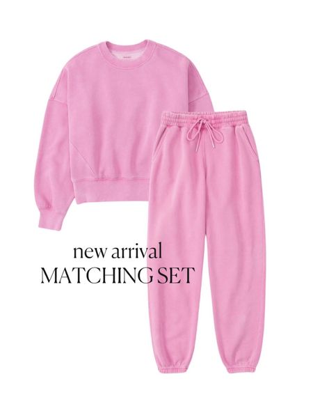 Pink matching set #abercrombie #pink 

#LTKunder100 #LTKstyletip