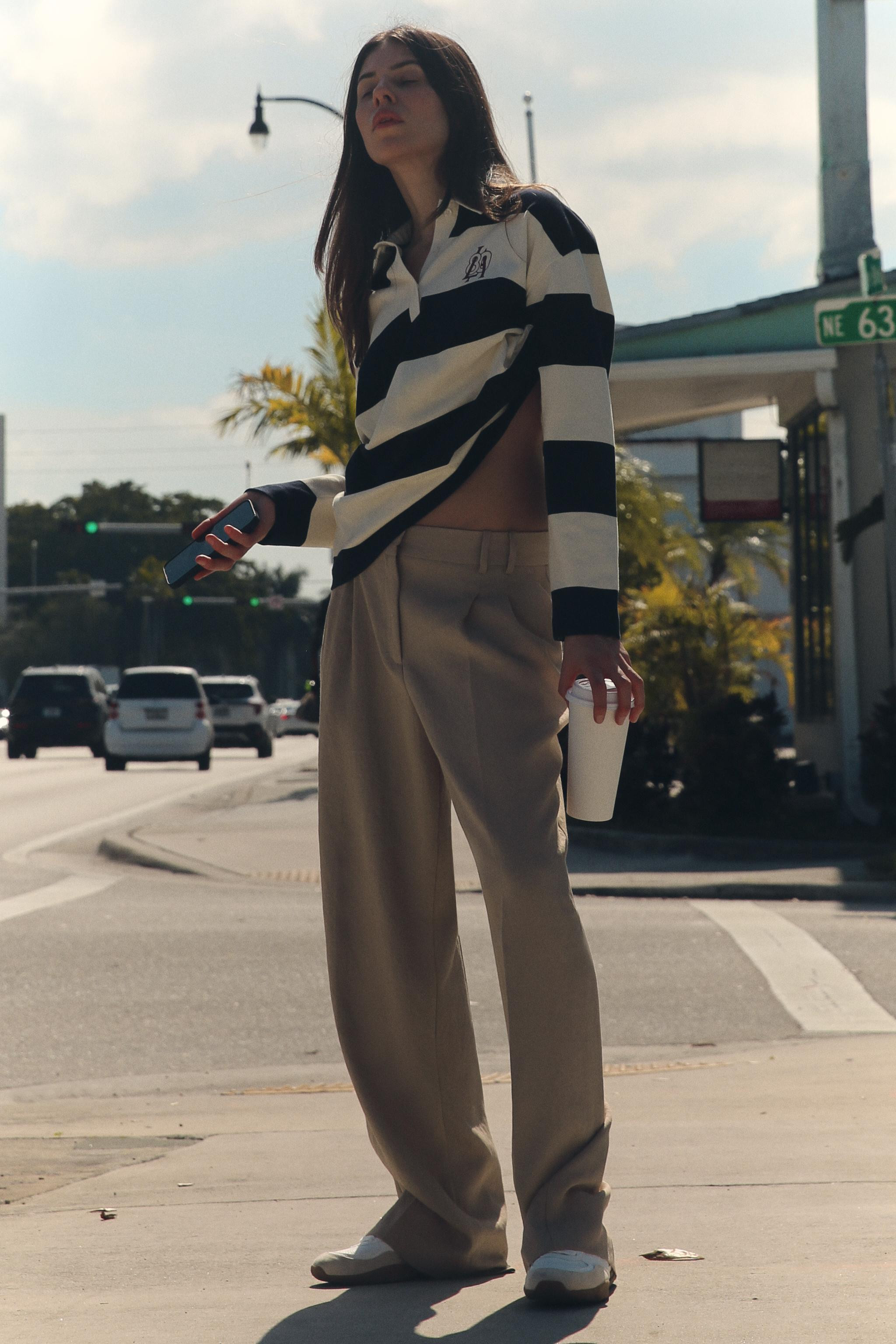 STRIPED POLO SHIRT | Zara UK